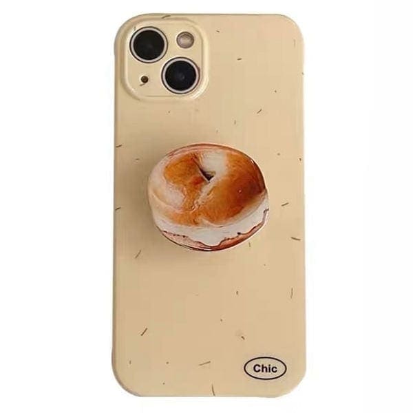 Bagel Phone Case - iPhone 11 / Yellow - IPhone Case