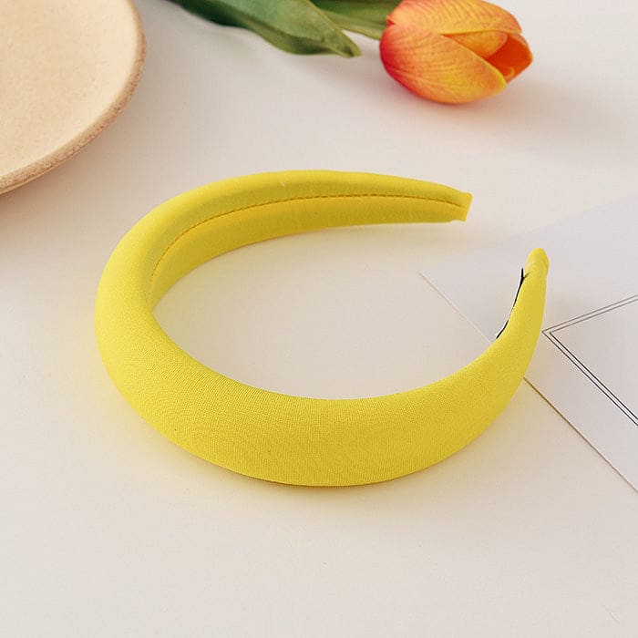 Candy Color Pastel Headband - Standart / Yellow - Other