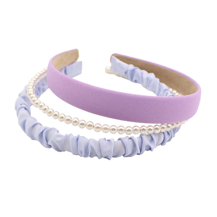 Classy Princess Headband Set - Standart / Purple - Other