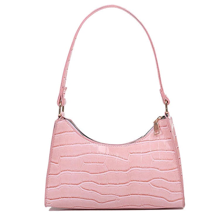 Y2K Baguette Bag - Standart / Pink - Handbags