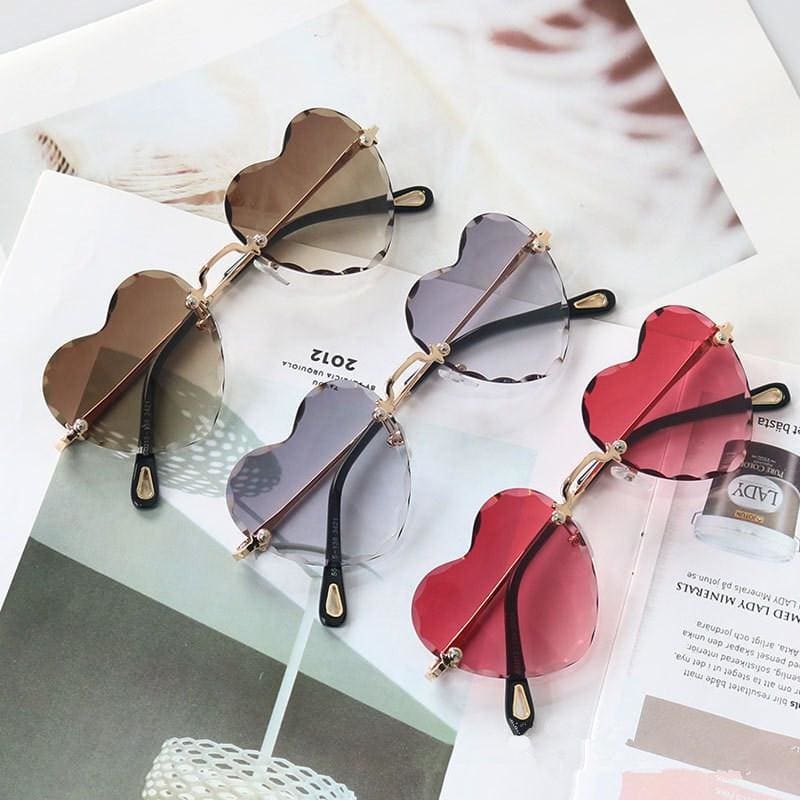8 Colors Gradient Heart Sun Glasses MK14933 - KawaiiMoriStore
