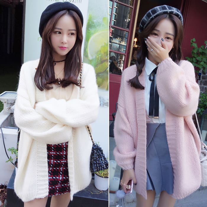 Fashion Sweater Cardigan Coat MK15614 - KawaiiMoriStore