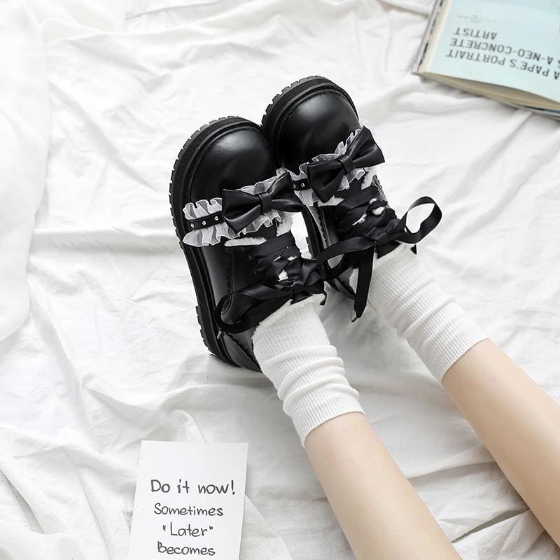 Kawaii Lolita Doll Shoes MK15396 - KawaiiMoriStore