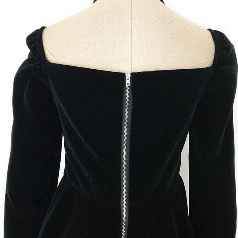 Sexy Hollow Off The Shoulder Dress MM0713 - KawaiiMoriStore