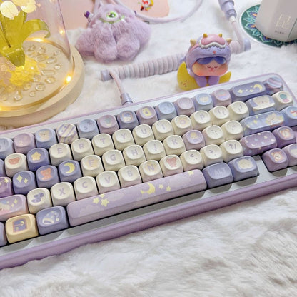 140Keys Light Purple Keycaps - Lovesickdoe - MOA Save