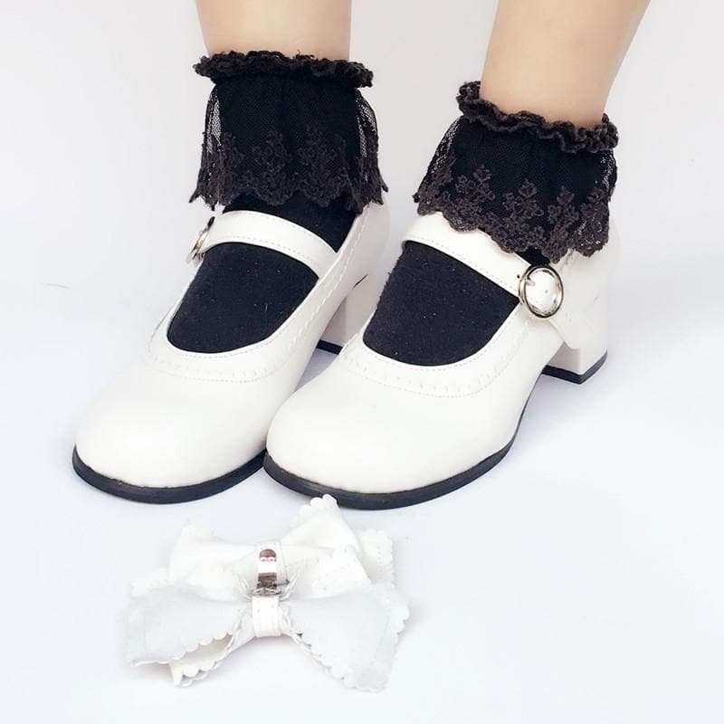 Bow Lolita SP168082 Made Custom Elegant Shoes
