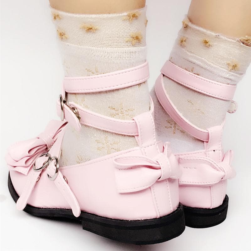 Shoes Bow Made Pink SP168069 Baby Lolita Custom