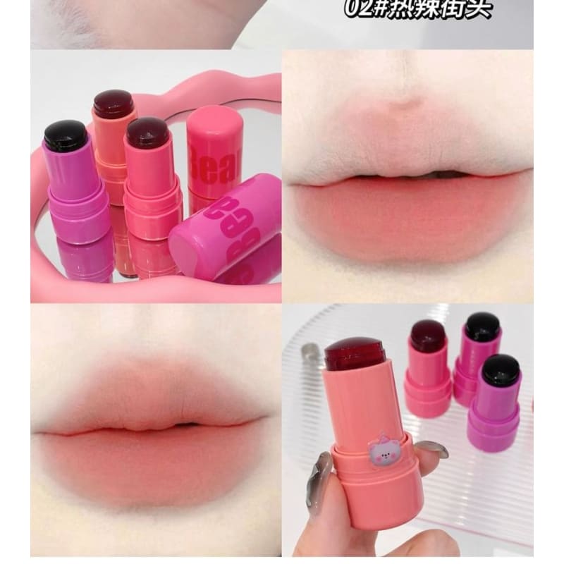 2 in 1 Cheek Blush Stick - 4 Colors