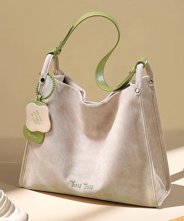 White Large New Versatile Bag 2025 Capacity Shoulder