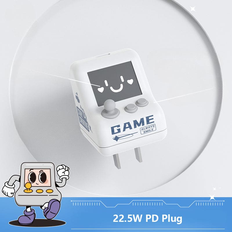 22.5W Arcade Charger Accessory - Lovesickdoe - White