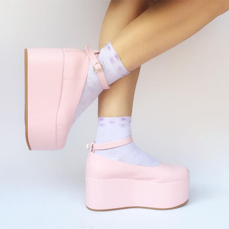 Baby Custom Pinky Doll Shoes Platform Made SP168134