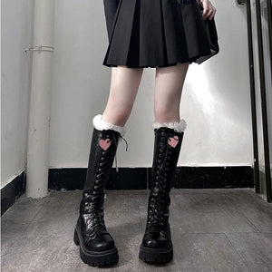 3 Colors Punk Lolita Sweet Boots ON820 - boots