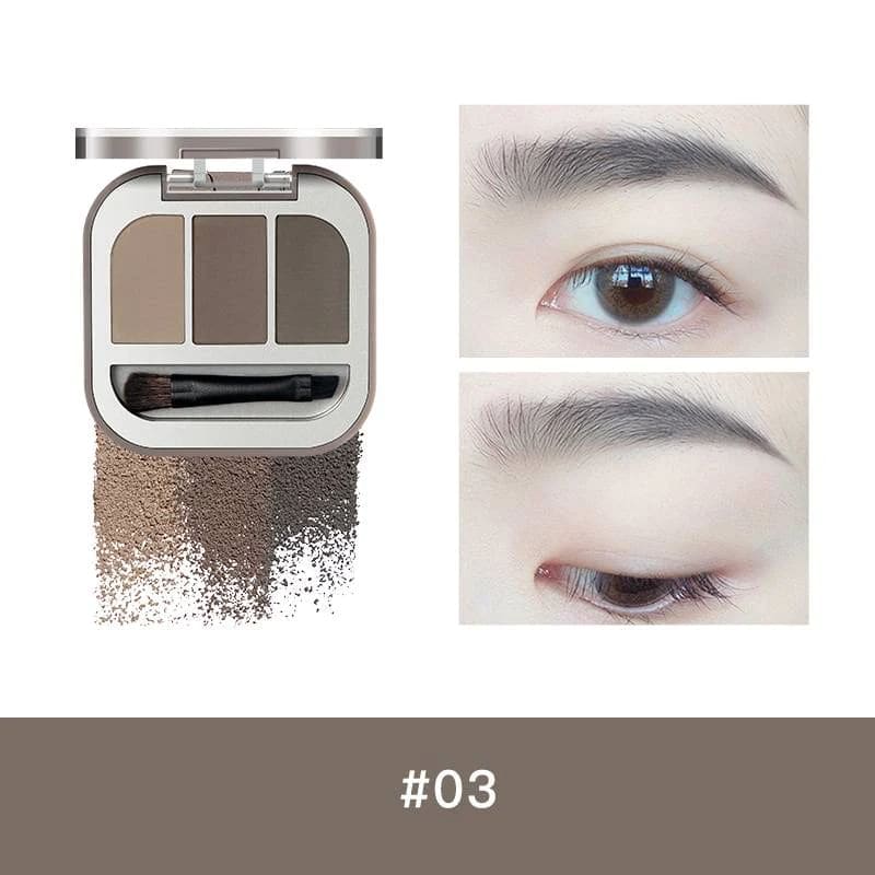 3 Shade Eyebrow Powder