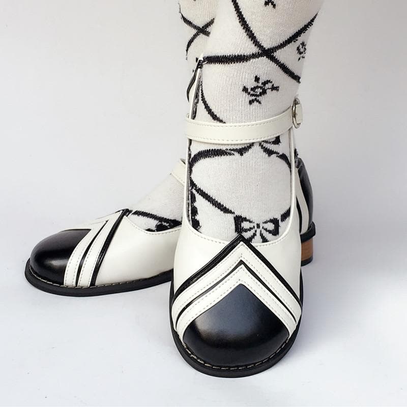 SP168071 Custom Lolita Insprited Shoes Made Sailor