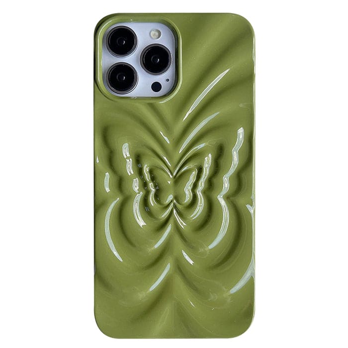 3D Butterfly Phone Case - iPhone 11 / Green - IPhone Case