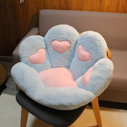 4 Colors Kawaii Pastel Paw Heart Seat Cushion Pillow SP16274