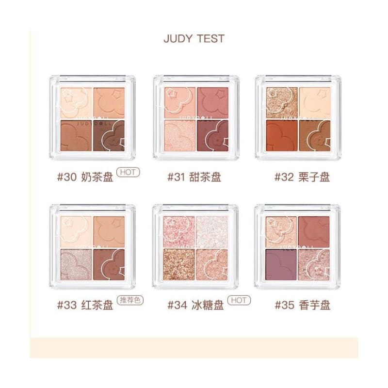 4 Shades Eyeshadow