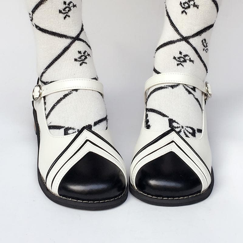 SP168071 Custom Lolita Insprited Shoes Made Sailor