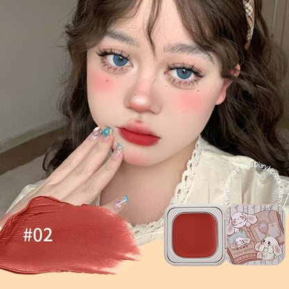 Diary Series Metal Box Blush & Lip Cream - Lovesickdoe - 02