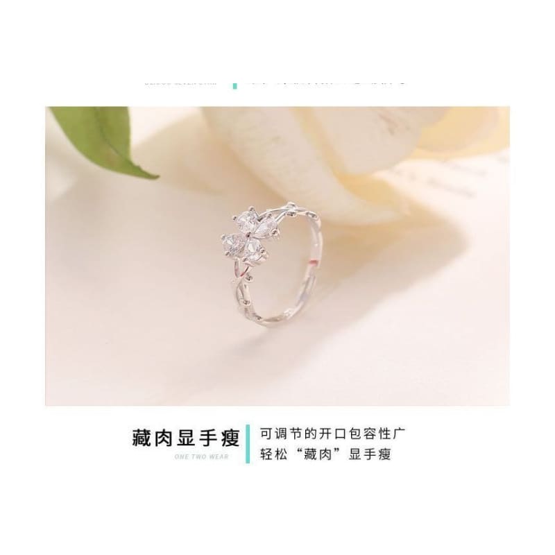 925 Sterling Silver Butterfly Ring