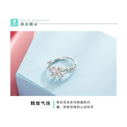 925 Sterling Silver Butterfly Ring