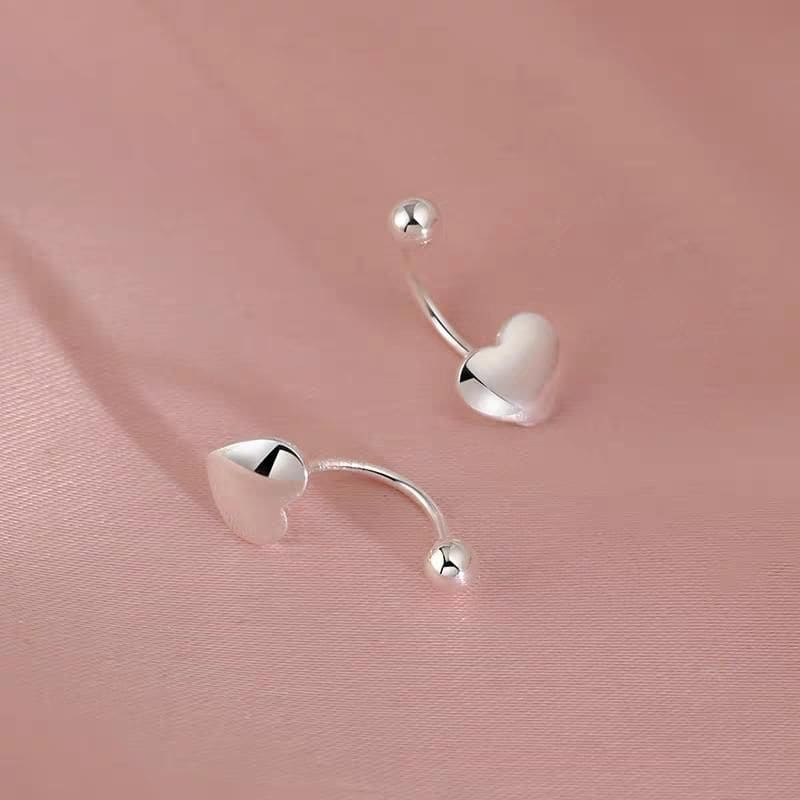 925 Sterling Silver Heart Ear Jacket