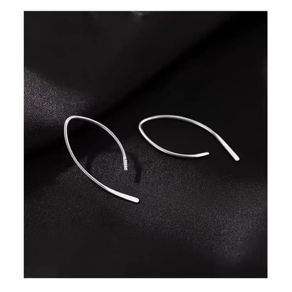 925 Sterling Silver Hoop Earring