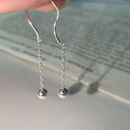 925 Sterling Silver Threader Earring