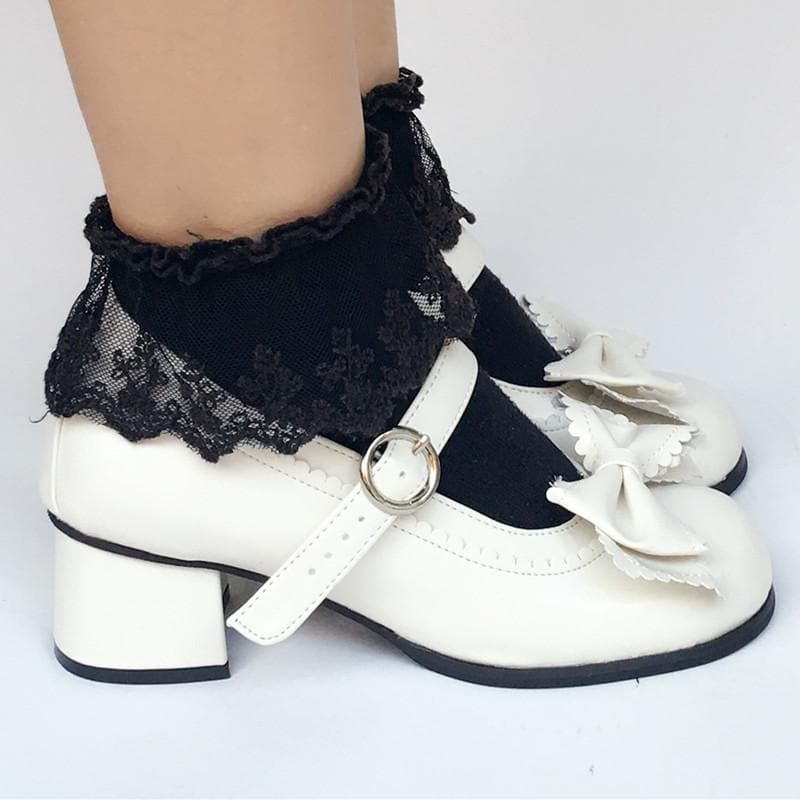 Bow Lolita SP168082 Made Custom Elegant Shoes