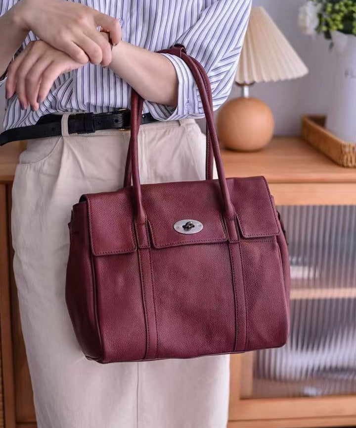 Durable Bags Solid Classy Yellow Leather Shoulder