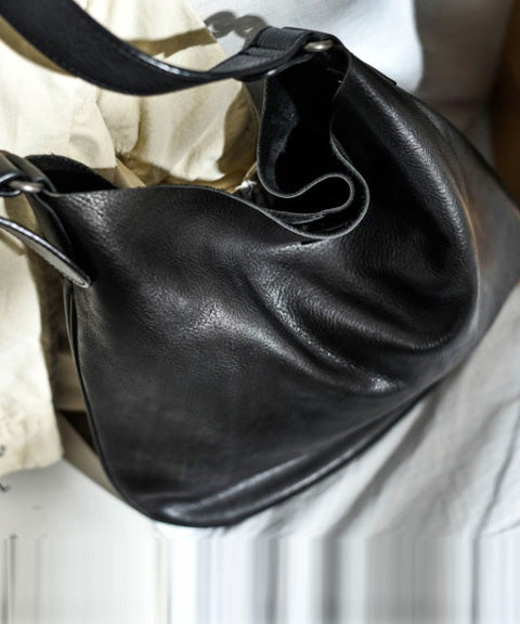 DIY Durable Orange CrossBody Messenger Leather Bag