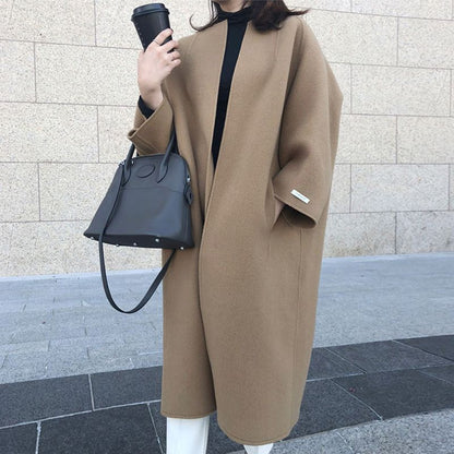 Open-Front Midi Coat