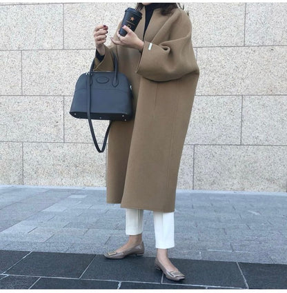 Open-Front Midi Coat