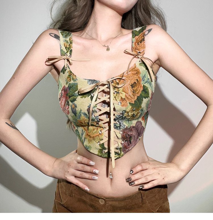 Top Floral Corset