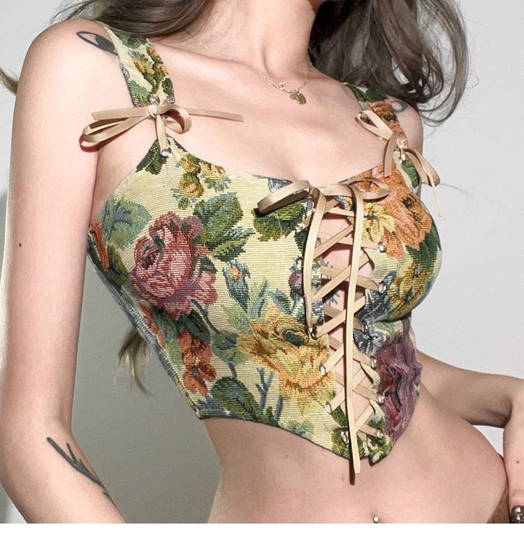 Top Floral Corset