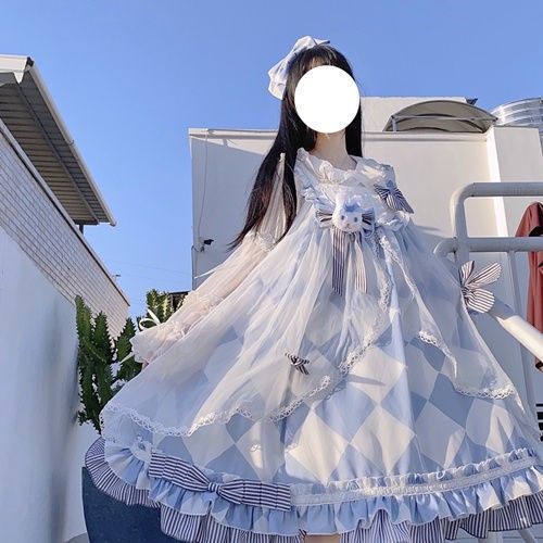 Short-Sleeve Ruffle Blouse / Lace Blouse / Long-Sleeve Lace Top