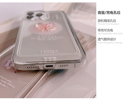 Bow Transparent Phone Case