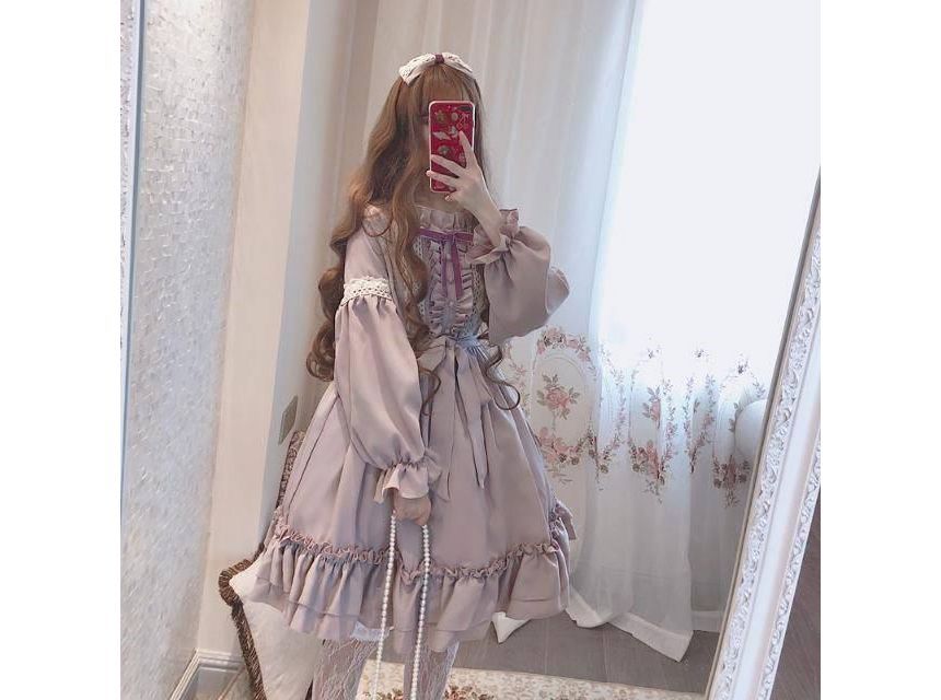 Lace Trim Lolita Dress / Petticoat Skirt (Various Designs)