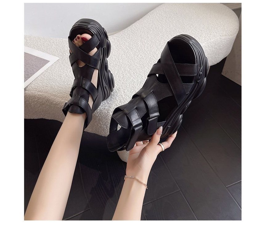 Gladiator Platform Sandals