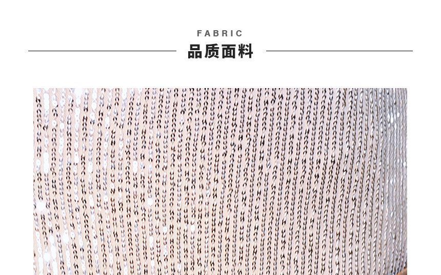 Sequin Mermaid Evening Gown Long-Sleeve