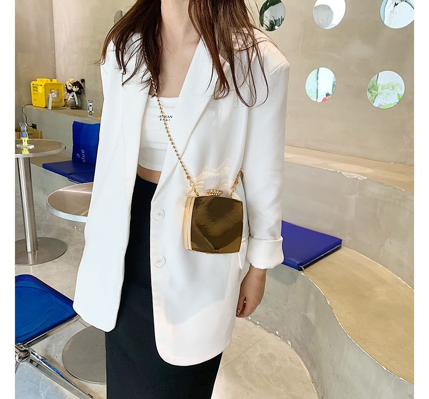 Bag Chain Box Crossbody Strap