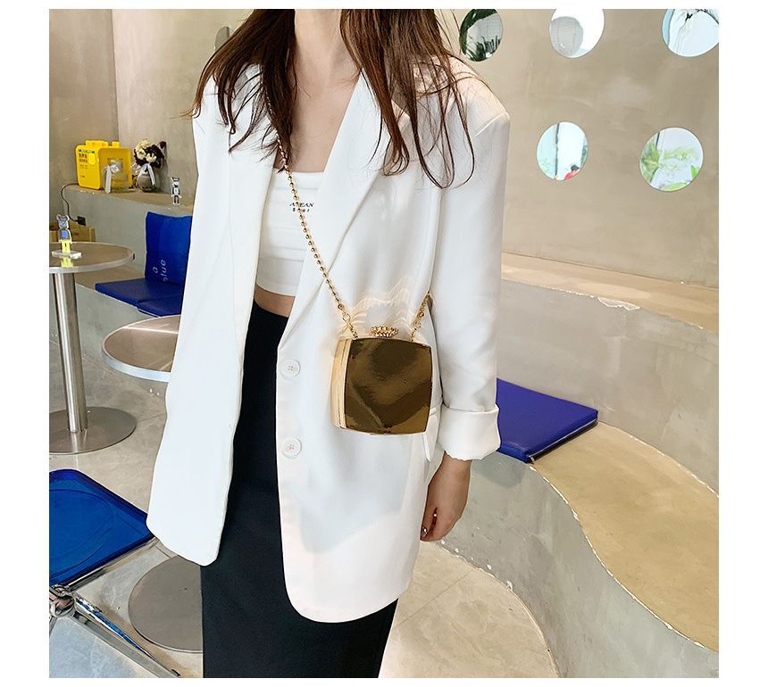 Bag Chain Box Crossbody Strap