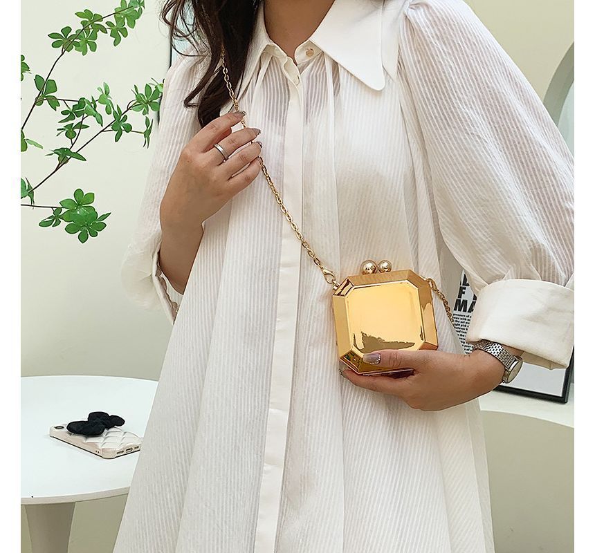 Geometric Crossbody Bag Strap Chain