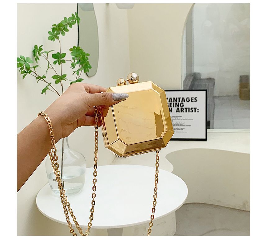 Geometric Crossbody Bag Strap Chain
