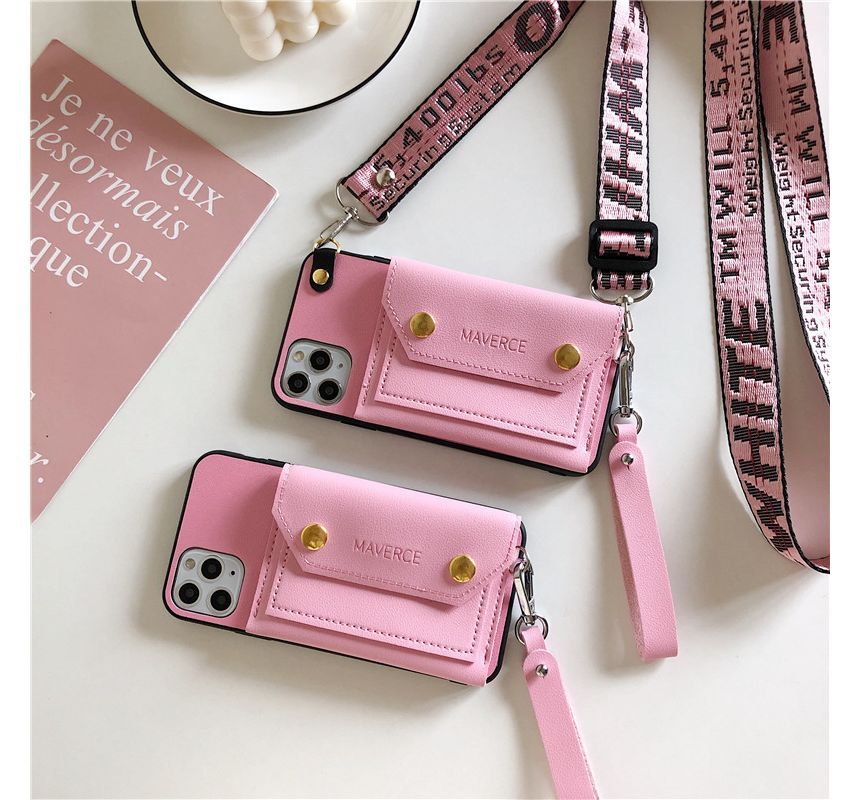 Coin Purse Faux Case Leather Phone