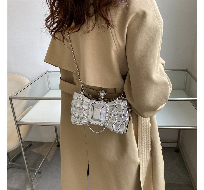 Crossbody Bag Bow Chain