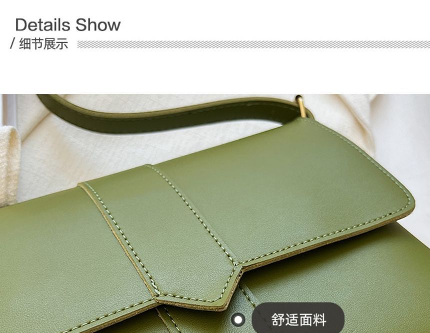 Faux Shoulder Bag Leather