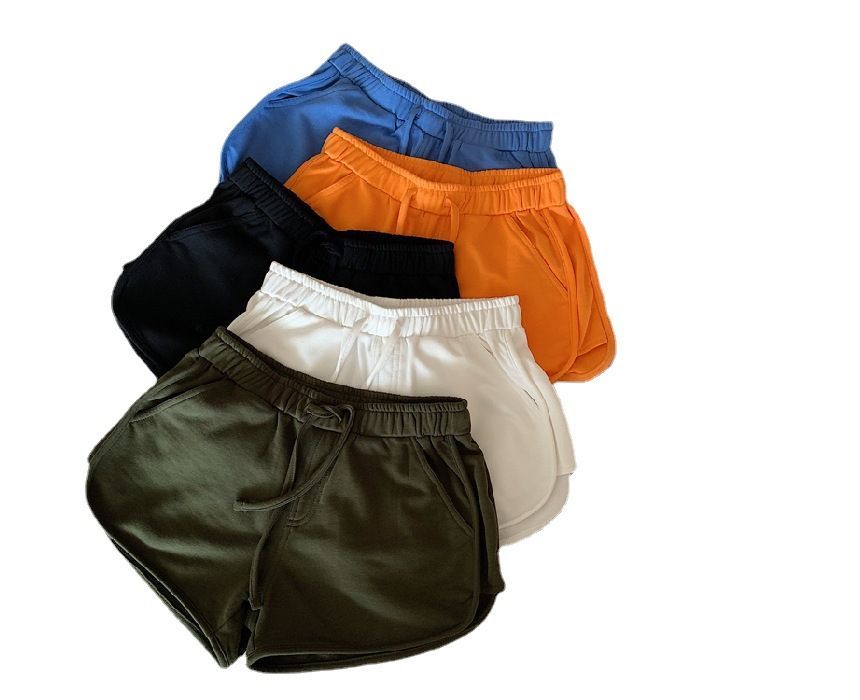 Plain Waist Shorts High