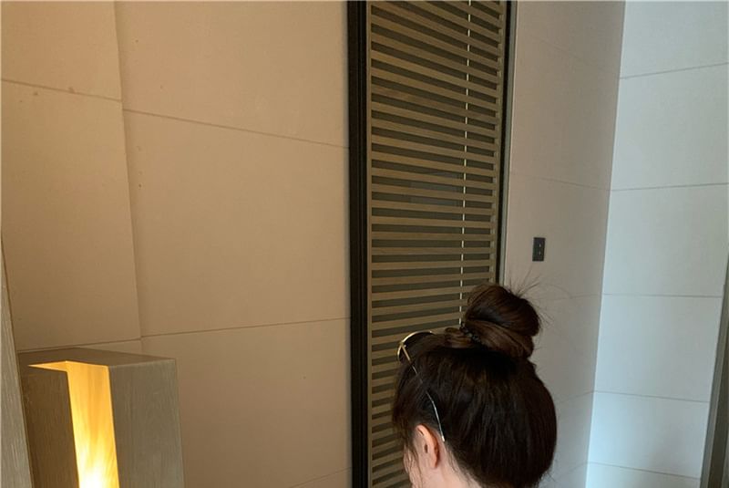 Midi Slim-Fit Dress Two-Tone Sleeveless