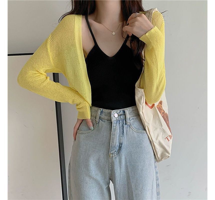 Cardigan Bolero Plain